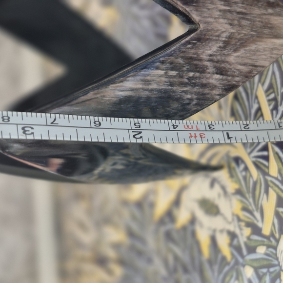 Black and Gray Chevron Hair Clip - Picture 9 of 10